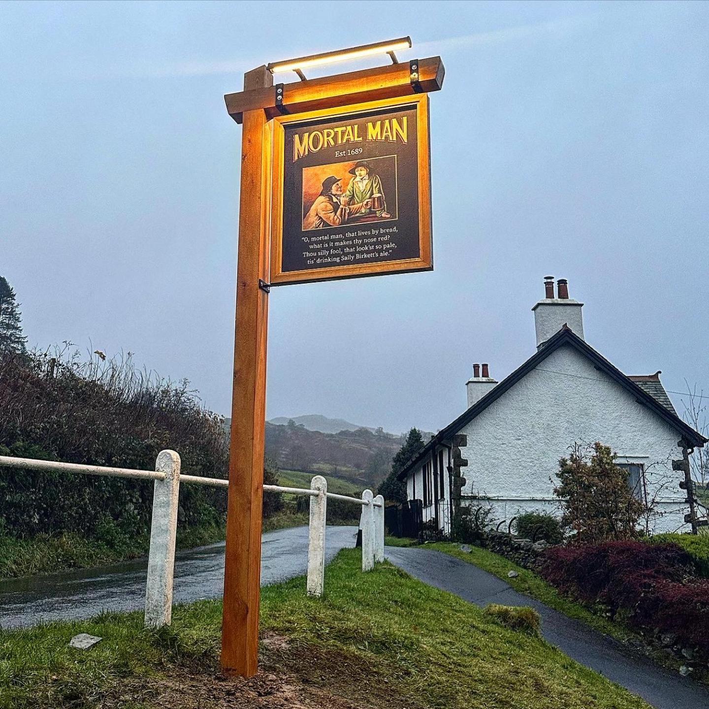 The Mortal Man Inn Troutbeck  المظهر الخارجي الصورة